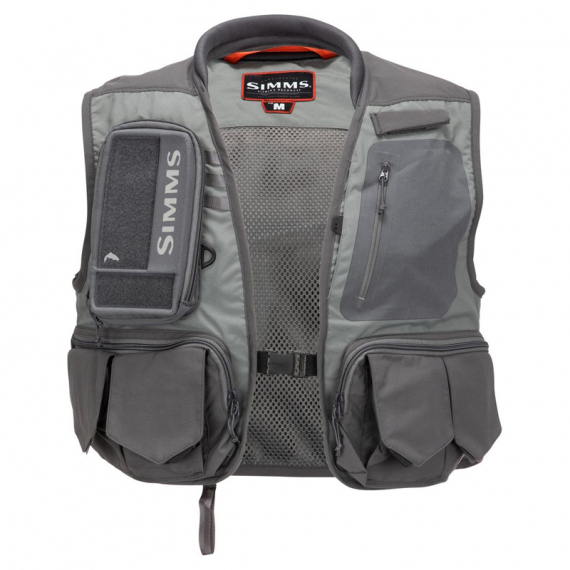 Simms Freestone Vest Pewter in der Gruppe Kleidung & Schuhe / Kleidung / Westen / Fliegenfischen Westen bei Sportfiskeprylar.se (13402-015-30r)