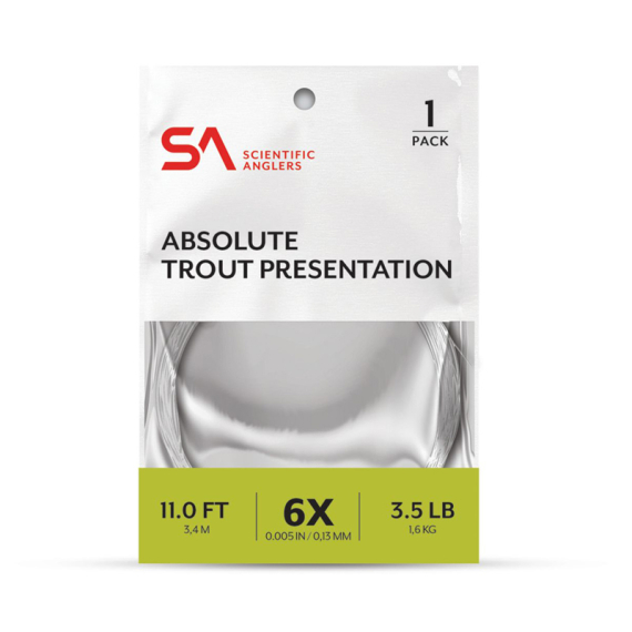 SA Absolute Trout Presentation Leader 14\' in der Gruppe Haken & Zubehör / Vorfächer & Vorfachmaterial bei Sportfiskeprylar.se (134095r)