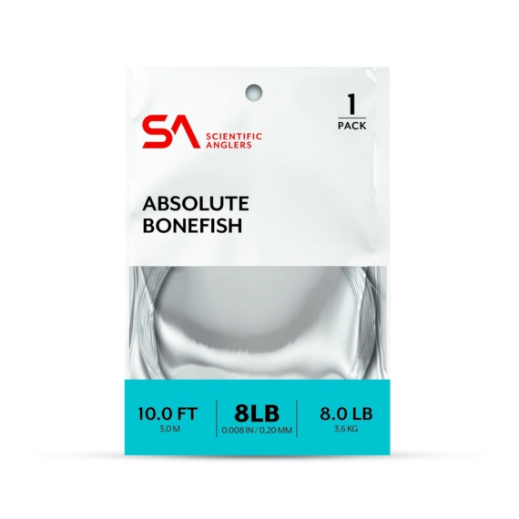 SA Absolute Bonefish Leader 10\' in der Gruppe Haken & Zubehör / Vorfächer & Vorfachmaterial / Fertige Vorfächer / Tapered Vorfächer bei Sportfiskeprylar.se (134491r)