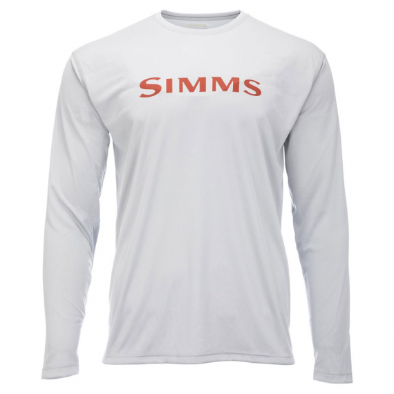 Simms Tech Tee Sterling - XXL in der Gruppe Kleidung & Schuhe / Kleidung / Pullover / Langärmlige T-Shirts bei Sportfiskeprylar.se (13483-041-60)