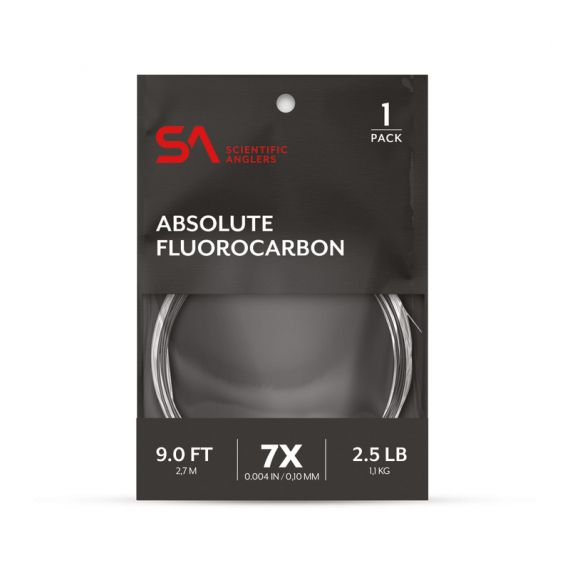SA Absolute Fluorocarbon Leader 12\' in der Gruppe Haken & Zubehör / Vorfächer & Vorfachmaterial bei Sportfiskeprylar.se (134989r)