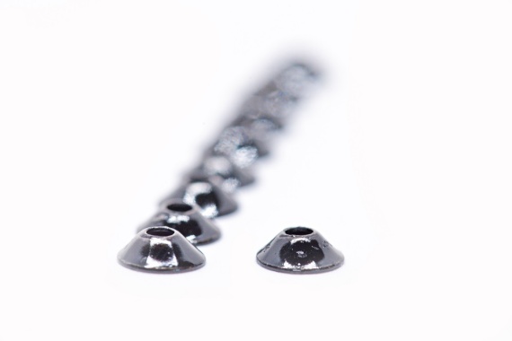 FutureFly Ufo Disc - Black in der Gruppe Haken & Zubehör / Fliegenbinden / Fliegenbindematerial / Gewichtung bei Sportfiskeprylar.se (1350-004)