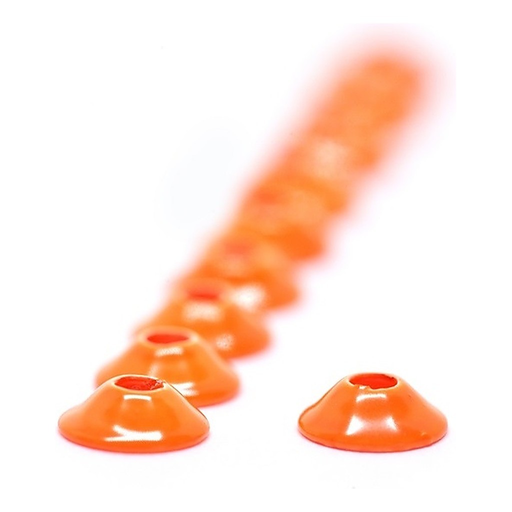 FutureFly Ufo Disc - Fl Orange in der Gruppe Haken & Zubehör / Fliegenbinden / Fliegenbindematerial / Gewichtung bei Sportfiskeprylar.se (1350-005)