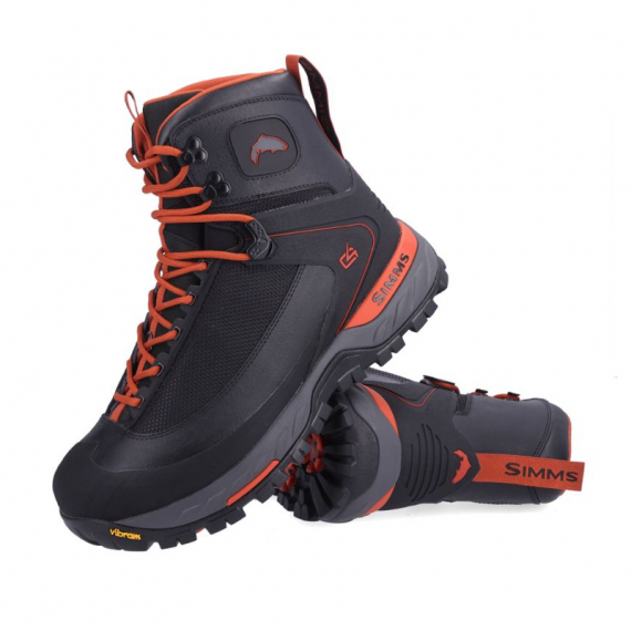 Simms G4 Pro Powerlock Boot Carbon in der Gruppe Kleidung & Schuhe / Wathosen & Watschuhe / Watschuhe bei Sportfiskeprylar.se (13507-003-08r)