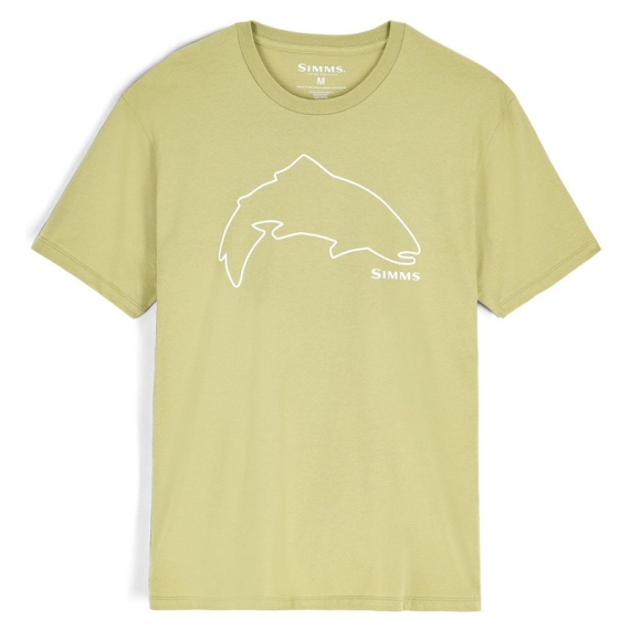 Simms Trout Outline T-Shirt Tent Green in der Gruppe Kleidung & Schuhe / Kleidung / T-shirts bei Sportfiskeprylar.se (13519-1347-20r)