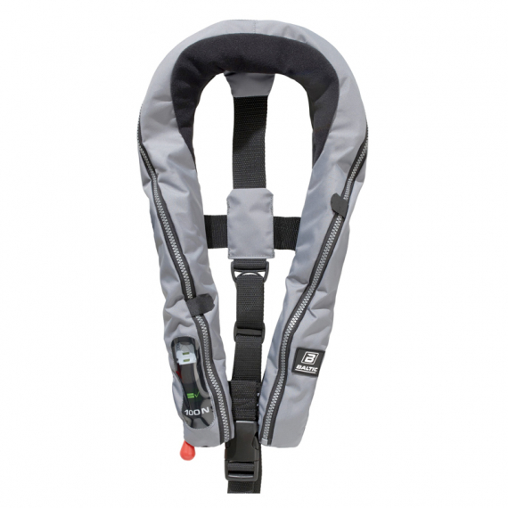 Baltic compact 100N Grau 30-110kg in der Gruppe Kleidung & Schuhe / Flotation Kleidung / Schwimmwesten / Aufblasbare Schwimmwesten bei Sportfiskeprylar.se (1352-000-1)