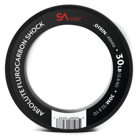 SA Absolute Fluorocarbon Shock Tippet Material 0,45mm in der Gruppe Haken & Zubehör / Vorfächer & Vorfachmaterial / Vorfachmaterial / Vorfachmaterial Fliegenfischen bei Sportfiskeprylar.se (135597r)