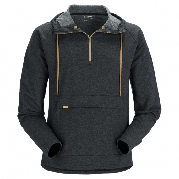 Simms Vermilion Hoody Black Heather in der Gruppe Kleidung & Schuhe / Kleidung / Pullover / Hoodies bei Sportfiskeprylar.se (13563-010-30r)