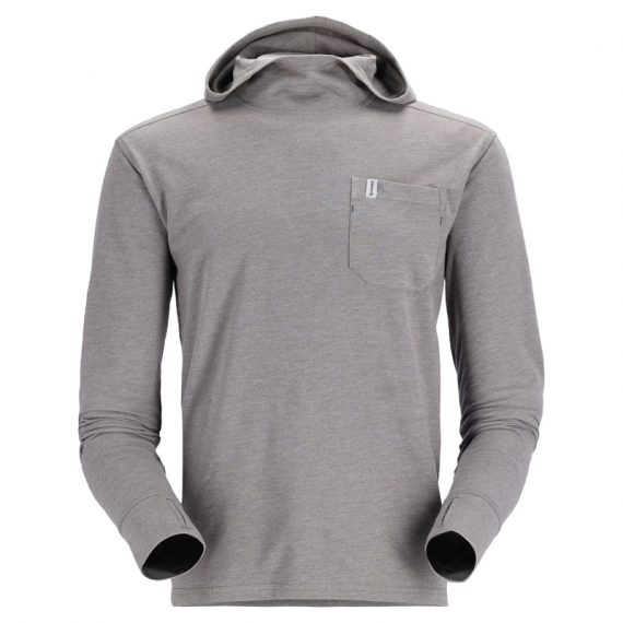 Simms Henry\'s Fork Hoody Steel Heather in der Gruppe Kleidung & Schuhe / Kleidung / Pullover / Hoodies bei Sportfiskeprylar.se (13570-083-30r)