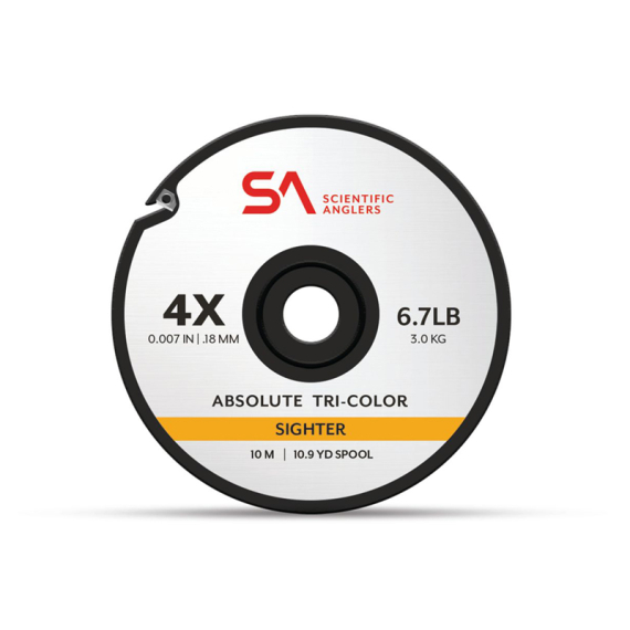 SA Absolute Tri-Color Sighter in der Gruppe Haken & Zubehör / Vorfächer & Vorfachmaterial / Vorfachmaterial / Vorfachmaterial Fliegenfischen bei Sportfiskeprylar.se (135740r)