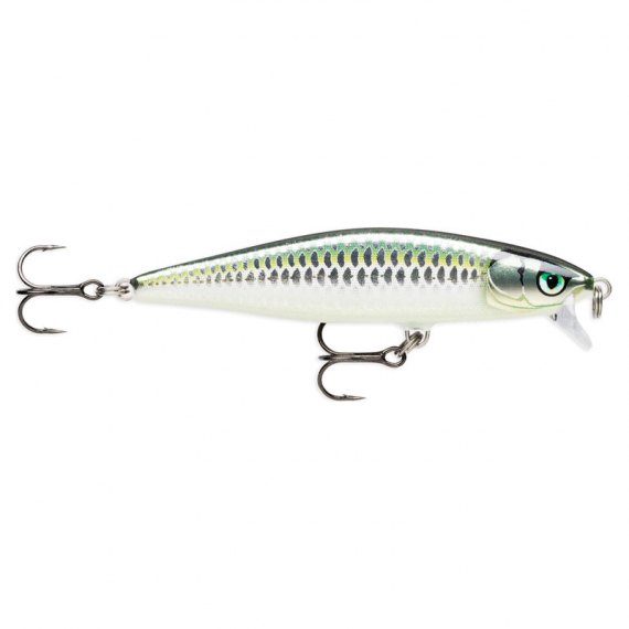 Rapala Flat Rap 8 - BLK in der Gruppe Köder / Wobbler / Flachlaufende Wobbler bei Sportfiskeprylar.se (136132NO)