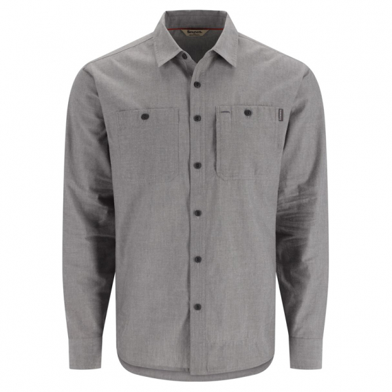 Simms Cutbank Chambray Shirt Cinder Chambray in der Gruppe Kleidung & Schuhe / Kleidung / Hemden bei Sportfiskeprylar.se (13650-2000-30r)