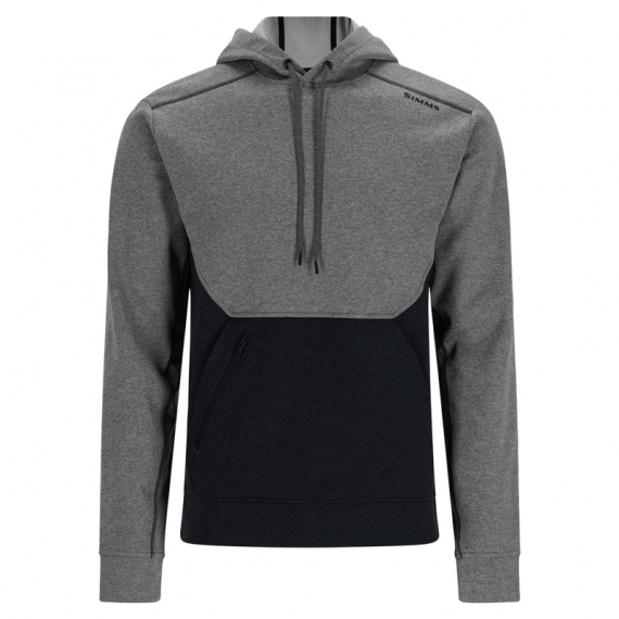 Simms CX Hoody Steel Heather/Black Heather in der Gruppe Kleidung & Schuhe / Kleidung / Pullover / Hoodies bei Sportfiskeprylar.se (13654-2006-30r)