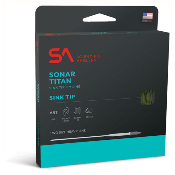 SA Sonar Titan Sink Tip WF Fly Line F/I in der Gruppe Schnüre / Fliegenschnüre / Einhand bei Sportfiskeprylar.se (137072r)