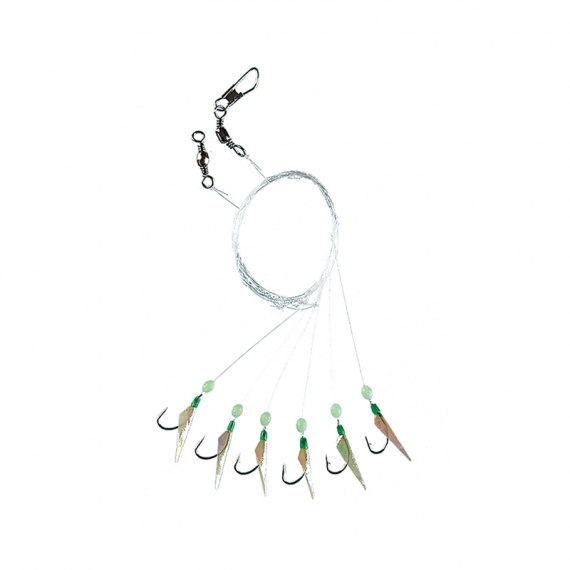 Fladen Ghost Sabiki 6 Hooks, Size 6 in der Gruppe Köder / Köder für das Meeresangeln / Hackle & Meeresangeln Rigs bei Sportfiskeprylar.se (1371-6)