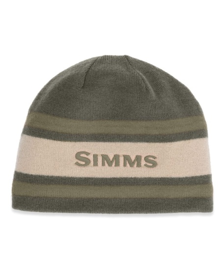 Simms Hayward Wool Beanie Dark Olive in der Gruppe Kleidung & Schuhe / Kappen & Kopfbedeckungen / Mützen bei Sportfiskeprylar.se (13807-304-00)
