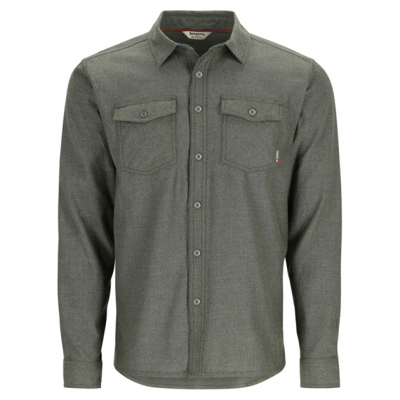 Simms Shoal Flannel Shirt Riffle Green in der Gruppe Kleidung & Schuhe / Kleidung / Hemden bei Sportfiskeprylar.se (13844-1150-30r)