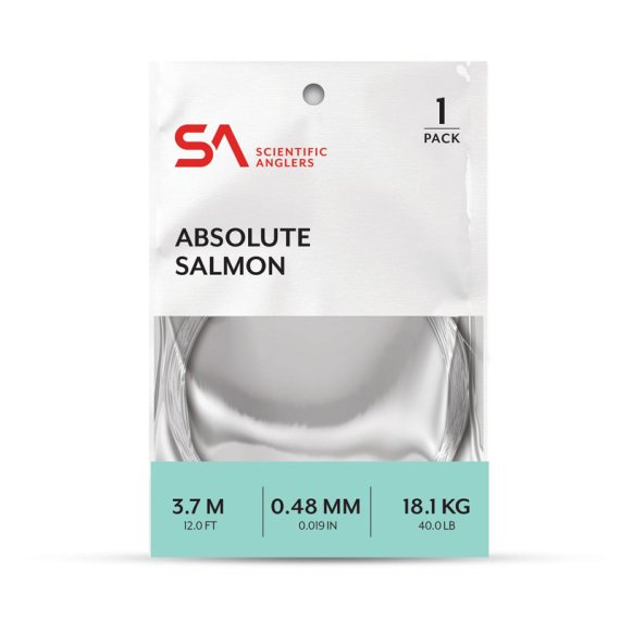 SA Absolute Salmon Leader 12\' in der Gruppe Haken & Zubehör / Vorfächer & Vorfachmaterial / Fertige Vorfächer / Tapered Vorfächer bei Sportfiskeprylar.se (138536r)