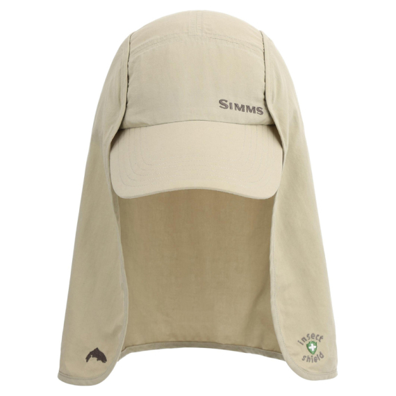 Simms Bugstopper SunShield Cap Stone in der Gruppe Kleidung & Schuhe / Kappen & Kopfbedeckungen / Caps bei Sportfiskeprylar.se (13971-160-00EU)