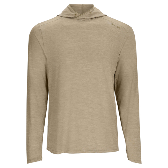 Simms SolarFlex Cooling Hoody Stone in der Gruppe Kleidung & Schuhe / Kleidung / Pullover / Hoodies bei Sportfiskeprylar.se (14029-160-20r)