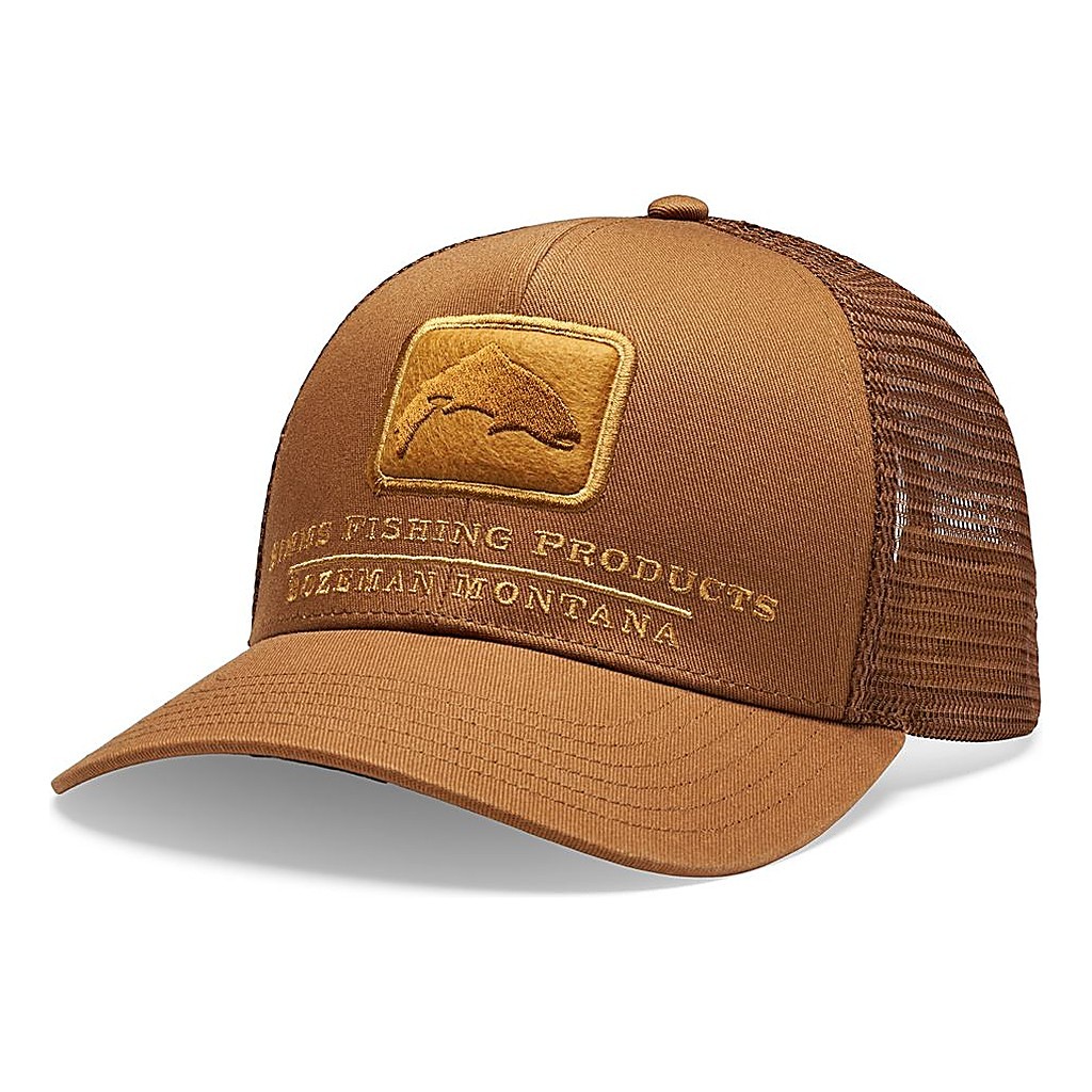 Simms Double Haul Icon Trucker Cobia in der Gruppe Kleidung & Schuhe / Kappen & Kopfbedeckungen bei Sportfiskeprylar.se (14032-1229-00)