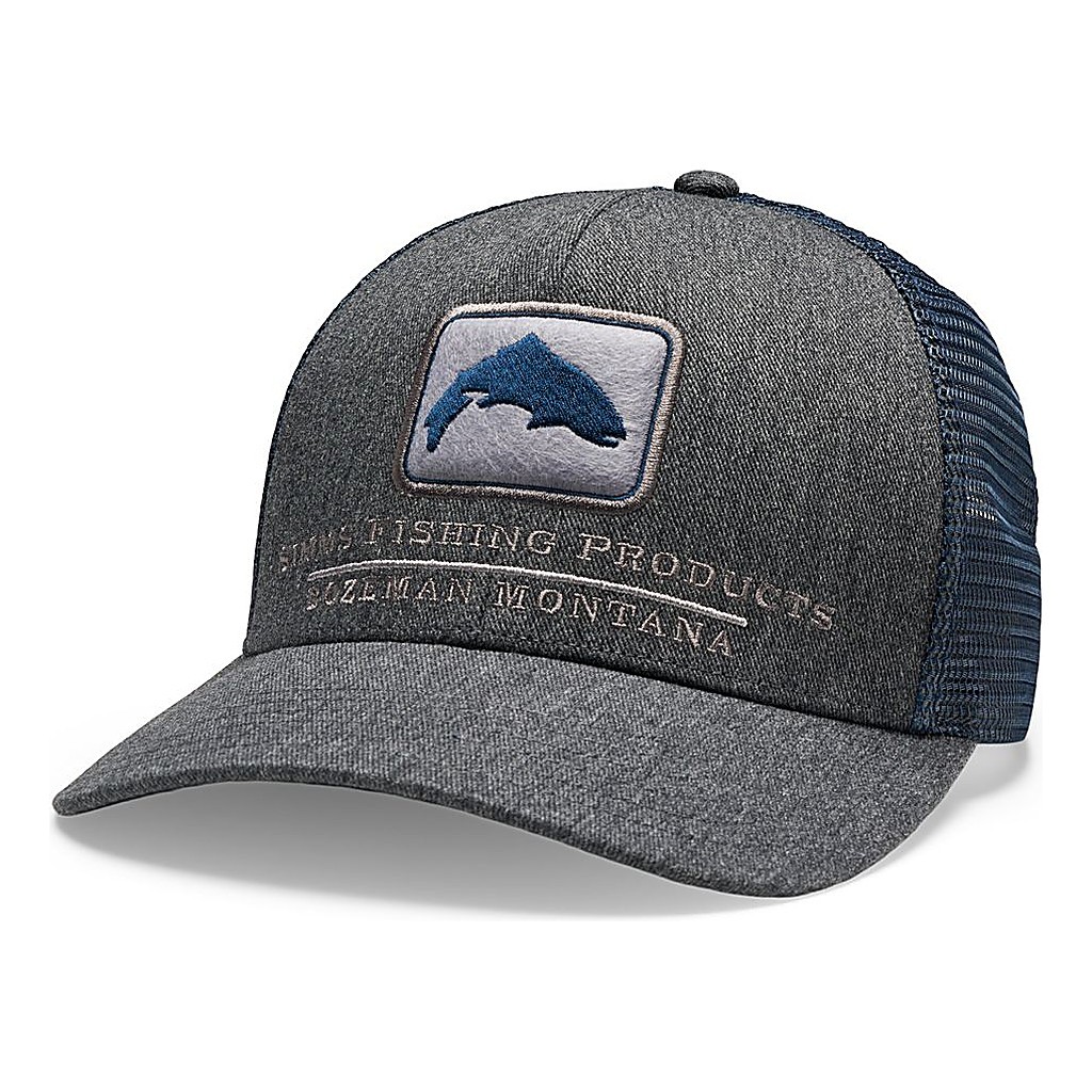 Simms Double Haul Icon Trucker Tahitian Pearl Heather in der Gruppe Kleidung & Schuhe / Kappen & Kopfbedeckungen bei Sportfiskeprylar.se (14032-1400-00)