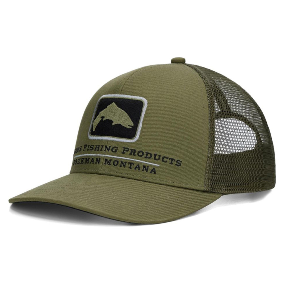 Simms Double Haul Icon Trucker Loden in der Gruppe Kleidung & Schuhe / Kappen & Kopfbedeckungen / Caps bei Sportfiskeprylar.se (14032-302-00)