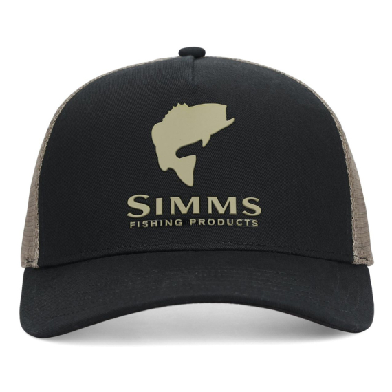 Simms Double Haul Trucker - Stone Black in der Gruppe Kleidung & Schuhe / Kappen & Kopfbedeckungen / Caps bei Sportfiskeprylar.se (14035-1246-00)