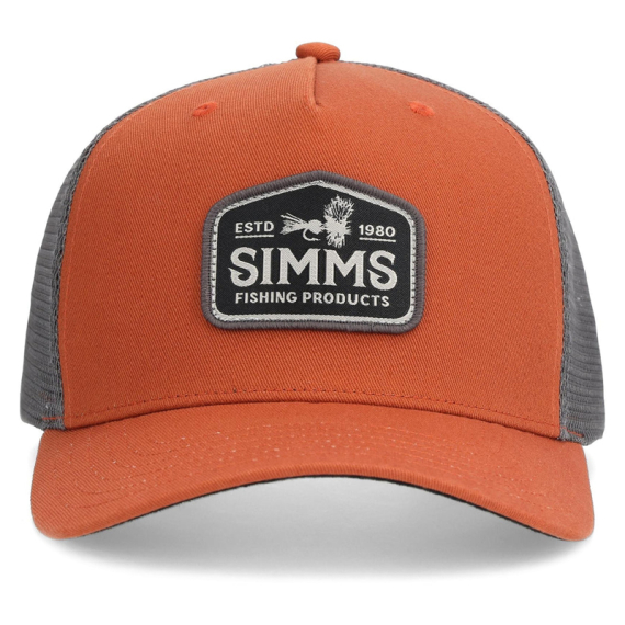 Simms Double Haul Trucker Simms Orange in der Gruppe Kleidung & Schuhe / Kappen & Kopfbedeckungen / Caps / Trucker-Kappen bei Sportfiskeprylar.se (14035-800-00)