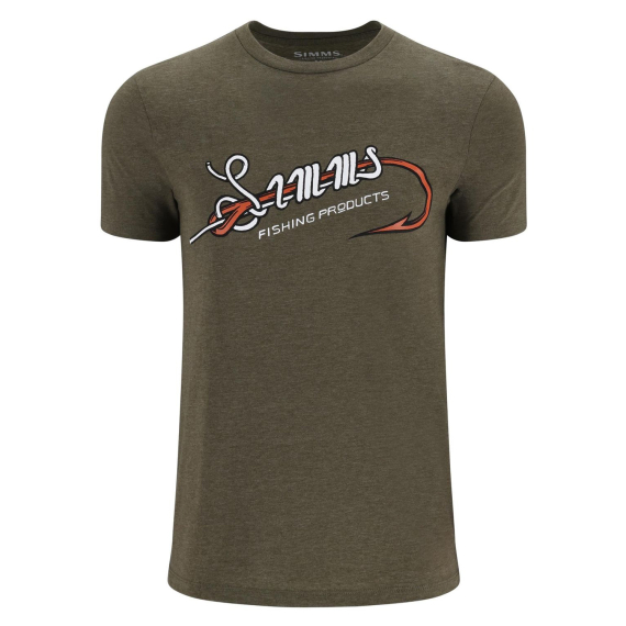 Simms Hook & Loop T-Shirt Military Heather in der Gruppe Kleidung & Schuhe / Kleidung / T-shirts bei Sportfiskeprylar.se (14102-914-r)