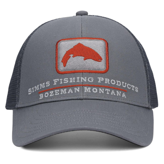 Simms Single Haul Small Fit Trucker Gunmetal in der Gruppe Kleidung & Schuhe / Kappen & Kopfbedeckungen / Caps bei Sportfiskeprylar.se (14107-1343-00)