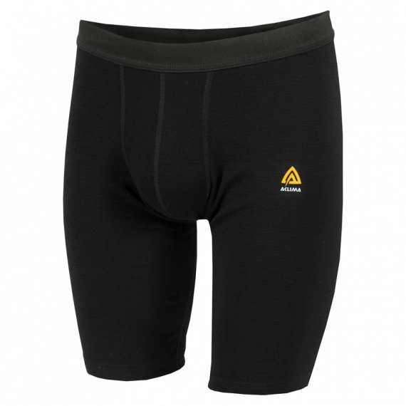Aclima WarmWool Shorts (Long) Man, Jet Black - XL in der Gruppe Kleidung & Schuhe / Kleidung / Schichten & Unterwäsche / Unterwäsche bei Sportfiskeprylar.se (142322001-07)