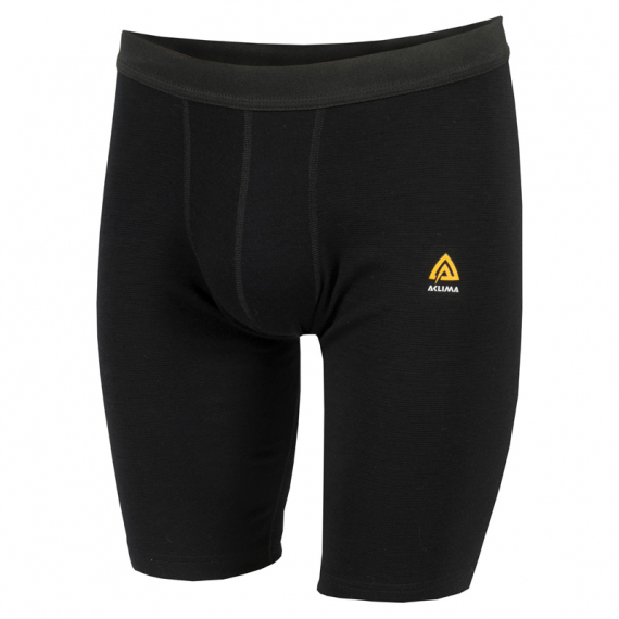 Aclima WarmWool Shorts (Long) Man, Jet Black in der Gruppe Kleidung & Schuhe / Kleidung / Schichten & Unterwäsche / Unterwäsche bei Sportfiskeprylar.se (142322001-04r)