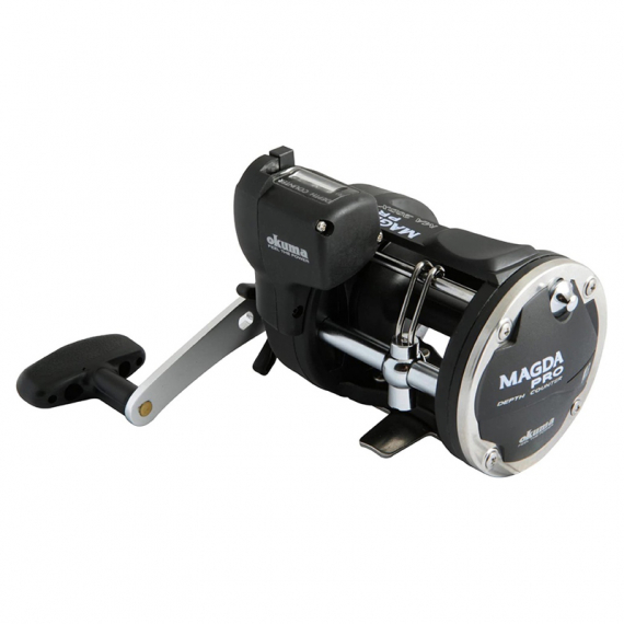 Okuma Magda Pro 20DXT Metric Line Counter RH Troll 5.1:1 in der Gruppe Angelrollen / Trolling Rollen bei Sportfiskeprylar.se (142353NO)