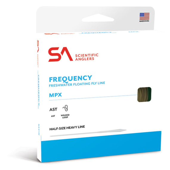 SA Frequency MPX Moss WF Floating Fly Line in der Gruppe Schnüre / Fliegenschnüre / Einhand bei Sportfiskeprylar.se (142656r)