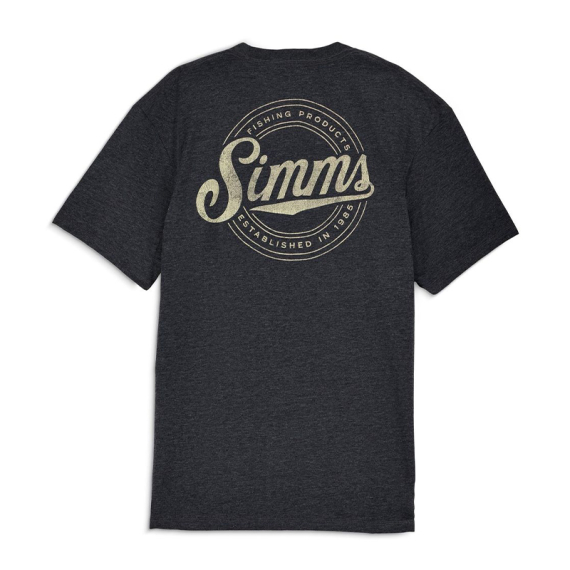Simms Circle Lockup T-Shirt Charcoal Heather in der Gruppe Neuigkeiten / Simms Neuigkeiten bei Sportfiskeprylar.se (14273-086-20r)