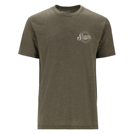 Simms Circle Lockup T-Shirt Military Heather in der Gruppe Kleidung & Schuhe / Kleidung / T-shirts bei Sportfiskeprylar.se (14273-914-20r)