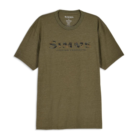 Simms Shroud Fill Logo T-Shirt Military Heather in der Gruppe Neuigkeiten / Simms Neuigkeiten bei Sportfiskeprylar.se (14276-914-20r)