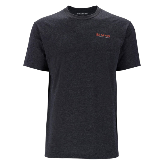 Simms Let It Fly T-Shirt Charcoal Heather in der Gruppe Kleidung & Schuhe / Kleidung / T-shirts bei Sportfiskeprylar.se (14278-086-20r)