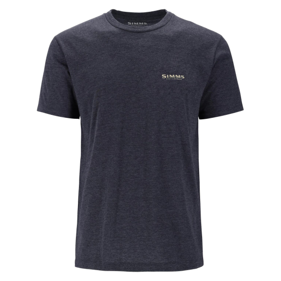 Simms Classic Tackle T-Shirt Navy Heather in der Gruppe Kleidung & Schuhe / Kleidung / T-shirts bei Sportfiskeprylar.se (14281-414-20r)