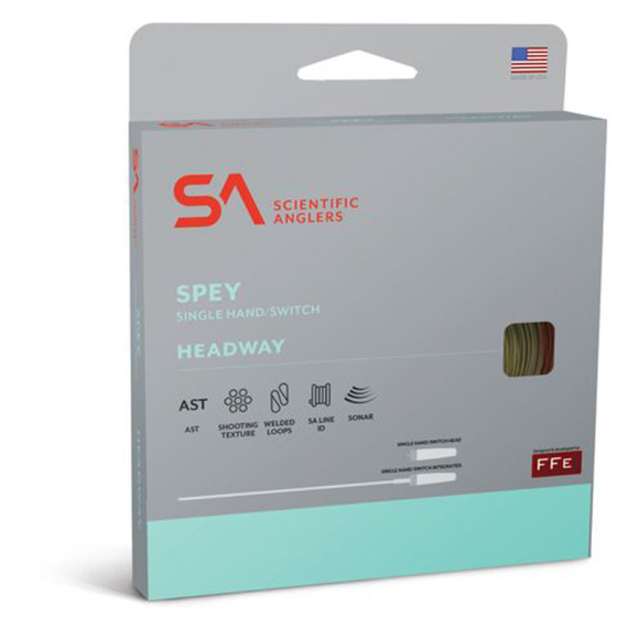 SA Headway Single Hand/Switch Belly Float Orange/Mustard in der Gruppe Schnüre / Fliegenschnüre / Schussköpfe bei Sportfiskeprylar.se (144049r)