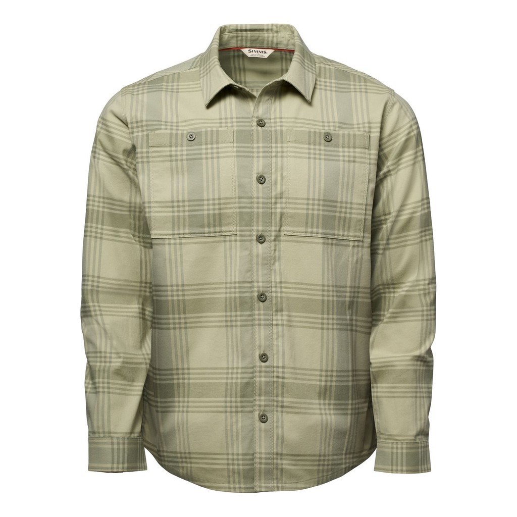 Simms Tailout Flannel Louie Pld Willow in der Gruppe Kleidung & Schuhe / Kleidung / Hemden bei Sportfiskeprylar.se (14537-1489-30r)