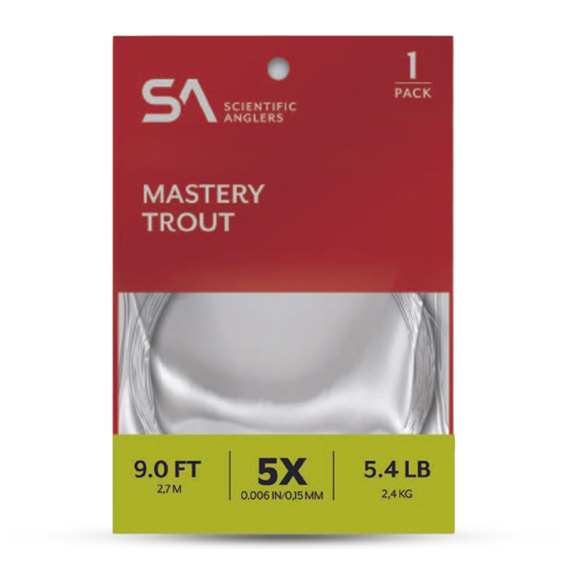 SA Mastery Trout Leader 9\' in der Gruppe Haken & Zubehör / Vorfächer & Vorfachmaterial / Fertige Vorfächer / Tapered Vorfächer bei Sportfiskeprylar.se (145879r)