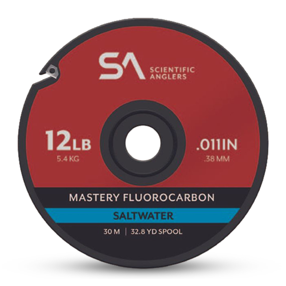 SA Mastery Saltwater Fluorocarbon Tippet in der Gruppe Haken & Zubehör / Vorfächer & Vorfachmaterial / Vorfachmaterial / Vorfachmaterial Fliegenfischen bei Sportfiskeprylar.se (146975r)