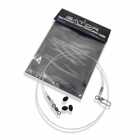 Gator Fluorocarbon Leader 70cm 1.28mm in der Gruppe Haken & Zubehör / Vorfächer & Vorfachmaterial bei Sportfiskeprylar.se (148GATOR)
