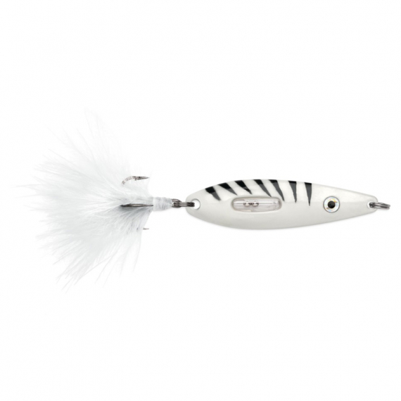 VMC Rattling Roach Spoon 1.8g - Glow Tiger in der Gruppe Köder / Eisfischen Köder / Vertical Ice Jigs bei Sportfiskeprylar.se (149761NO)