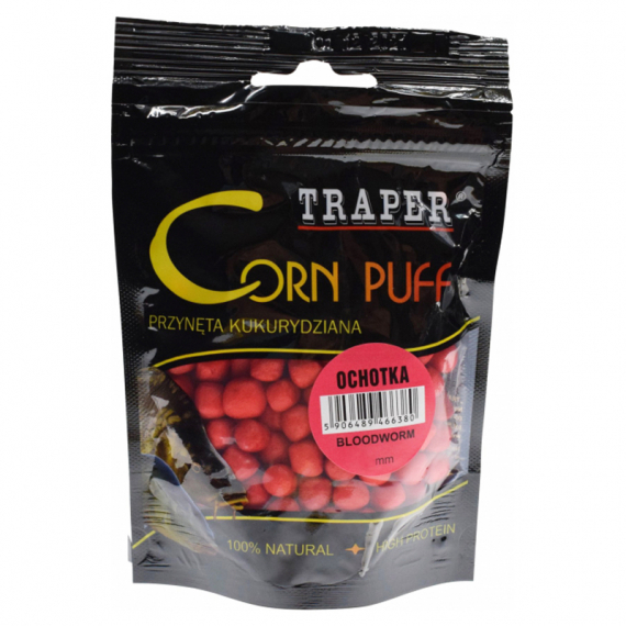 Traper Corn Puff Bloodworm in der Gruppe Köder / Boilies, Baits & Groundbait / Partikel bei Sportfiskeprylar.se (15035r)