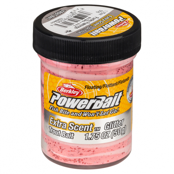 Berkley Powerbait Glitter Trout Bait 50g in der Gruppe Köder / Boilies, Baits & Groundbait / Paste & Teig bei Sportfiskeprylar.se (1525053r)