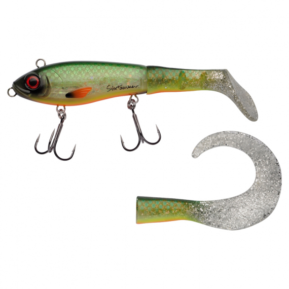 SvartZonker McHybrid 20cm, 100g - Fire Carp in der Gruppe Köder / Swimbaits / Hartplastik Swimbaits bei Sportfiskeprylar.se (1531910)