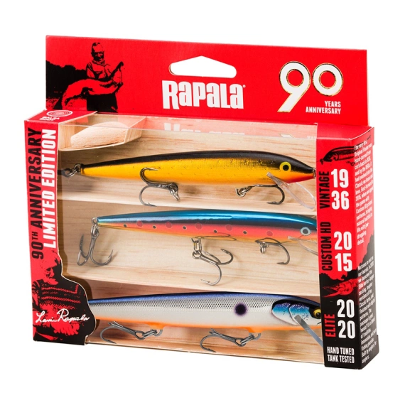 Rapala 90 Years Floater Big Naturistic in der Gruppe Köder / Köder Sets bei Sportfiskeprylar.se (154583NO)
